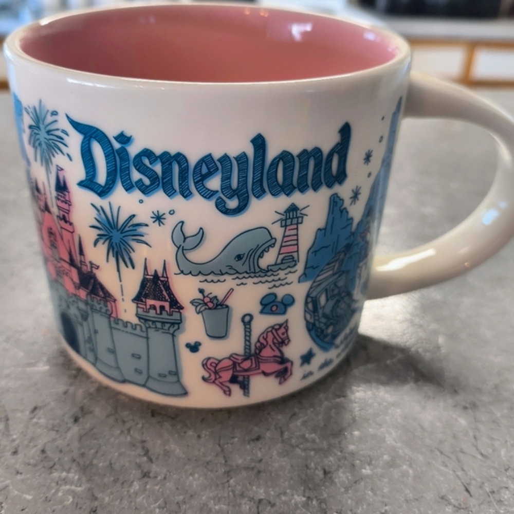 Disney X Starbucks Disneyland Been There Pin Drop Series Mug